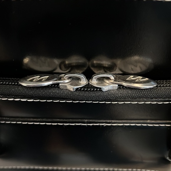 Mcklein Travel case black leather GUC - Picture 7 of 16